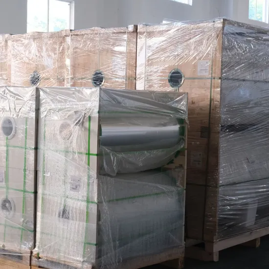 China Supplier of High Quality 23 / 30 / 36 / 50 Micron Siliconized Pet Liner Pet Release Film for Pressure Sensitive Label Laminating Labelstock Material