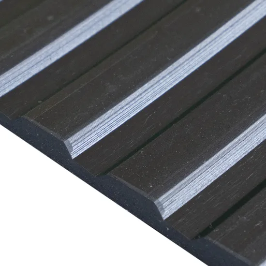 2 M Extra Width Rubber Sheet Wide Ribbed Pattern Sheet