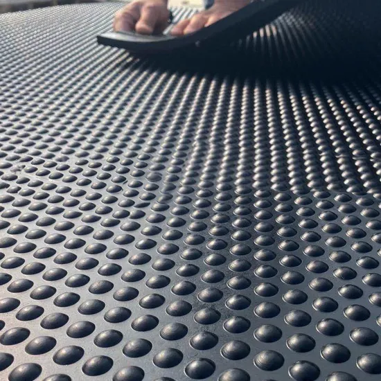 Anti-Fatigue Anti-Aging Anti-Slip Wear Proof Flooring Mat Rubber Sheet Mat for Cow Horse Stable
