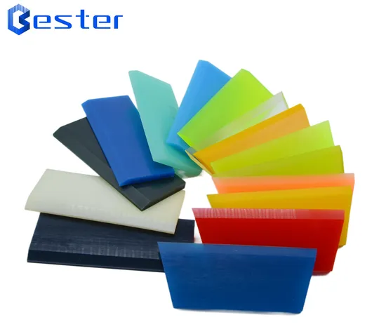 Factory Sale 70A/80A Rubber Squeegee Colorful Set for Ppf Application