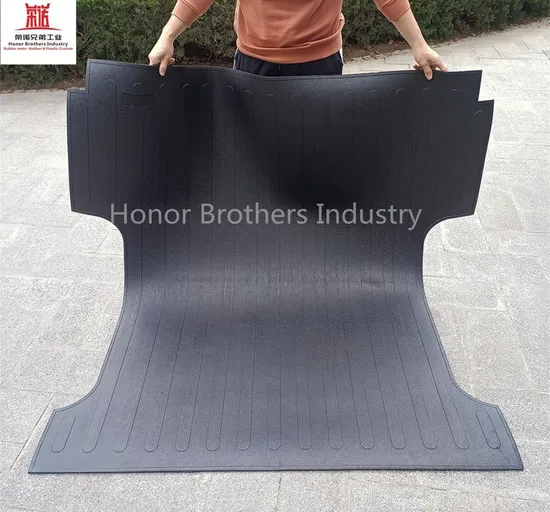 Custom Heavy-Duty Utility Rubber Ute Tray/Tub Mat, Pickup Truck Bed Cargo Liner for Ford F150
