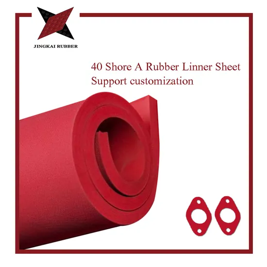 High Quality Seal Wear-Resistant Custom 40 Shore a Natural Rubber Sheet