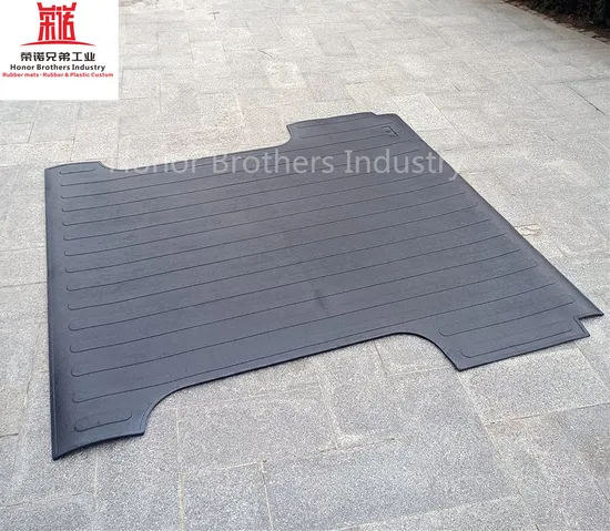 Customized Universal Heavy-Duty Non-Slip Rubber Truck Bed Mat Pickup Cargo Liner for Ford F150, 2015-2018