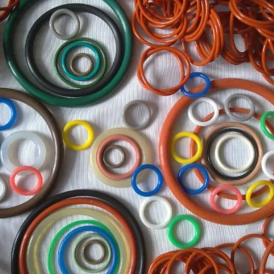 NBR HNBR FKM EPDM Cr Silicone PU PTFE Rubber Seal Ring O Shape O-Ring