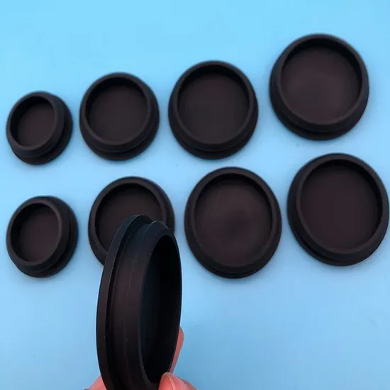 Custom Made Silicone Rubber End Cap Stopper Rubber Part Rubber Product