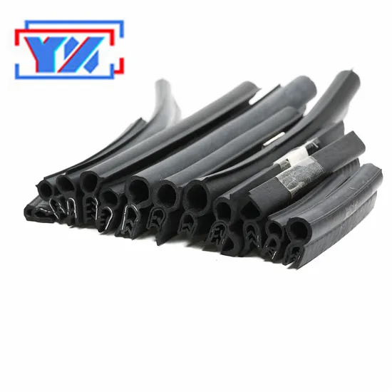 Rubber Door Trim Car Door Rubber Seal Strip Multi Color Rubber Sealing Strip