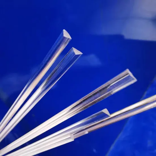 Wholesale Transparent Isosceles Right Triangle Acrylic Plastic Bar