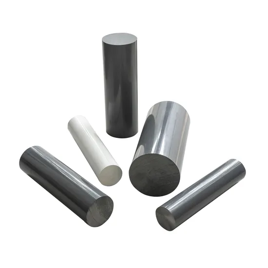 Solid Extruded Plastic PVC Round Rods