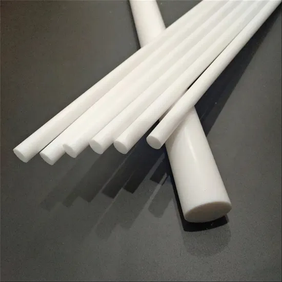 Factory Custom Low Price Black or White Engineering Plastic POM Plastic Rods Color Nylon Rod UHMW-PE Bars Tpfe Rods