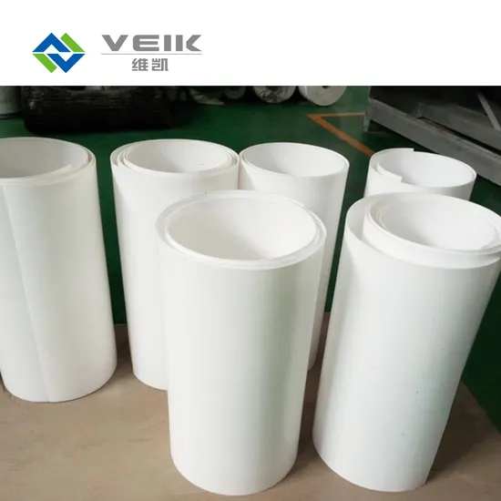 PTFE Moulded Sheet PTFE Skived Sheet in Large Size