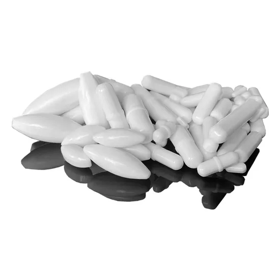 Magnetic Stirrer Cylindrical Stirrers Bar Mixer White PTFE Magnetic Stir Bars