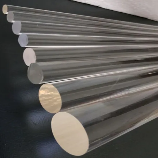 Clear Acrylic Rod & PMMA Rod with Customized Diameter