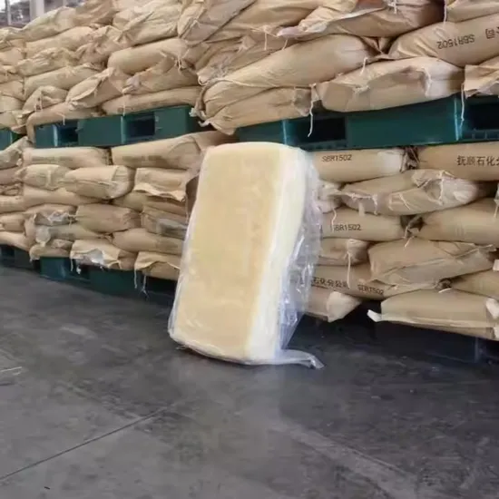 Factory Price Styrene Butadiene Rubber SBR1502/1502e for Tyre