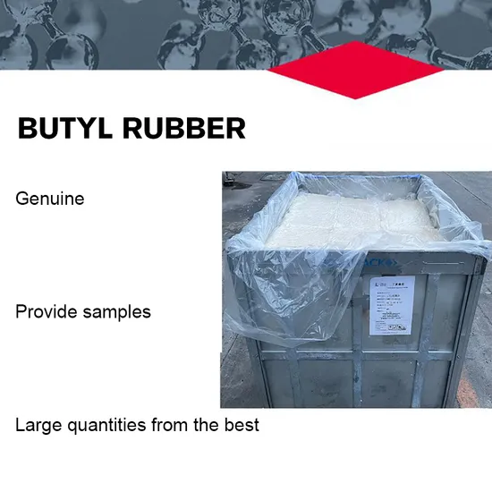 Good Butyl Isoprene Rubber Price Isobutylene Isoprene Rubber Iir