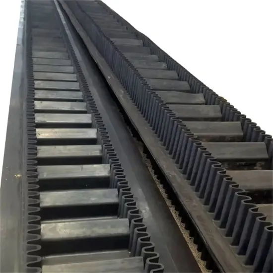 Cleated / Baffle/Sidewall Mobile Conveyor Belt Jointed for Industrial Handling Equipment Conveying