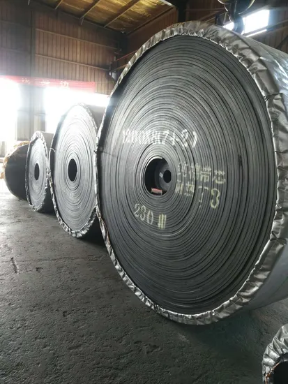 Ep / Nylon Rubber Conveyor Belt for Mining Coal