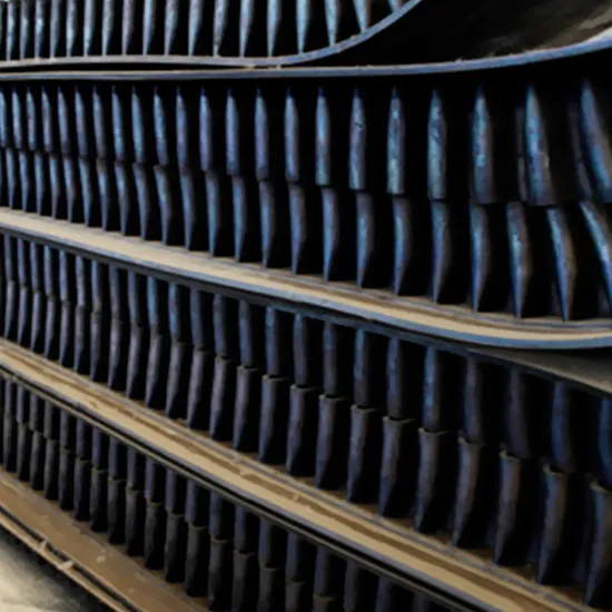 Corrugated Sidewall Rubber Conveyor Belt (0-90degree transport)
