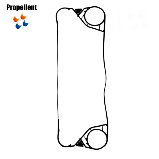 Seawater Chiller Oil Cooler Plate Heat Exchanger Condenser NBR Gasket