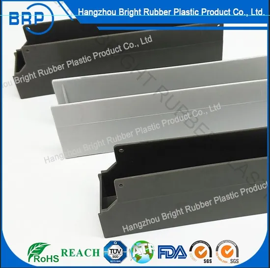 Customized Plastic U Channel Strip in High Quality for Sealing Use