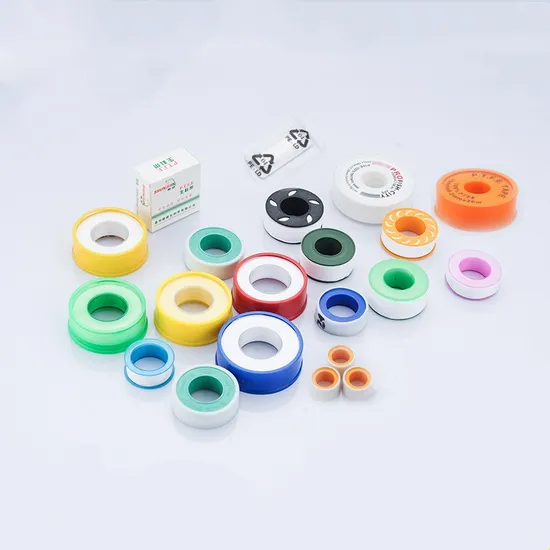 Pipe Insulation PTFE Tape for High Temperature Taflon Tape Safe for Drinking Water