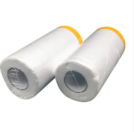 6.0*150m Protective Plastic Cover Clear HDPE LDPE Masking Film for Auto Car