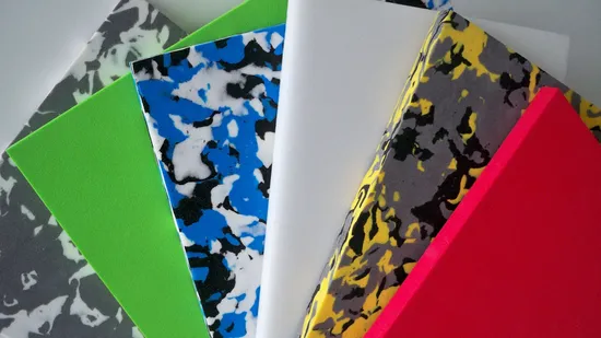 Closed Cell Colorful EVA Sheet with Customized Size and Thickness