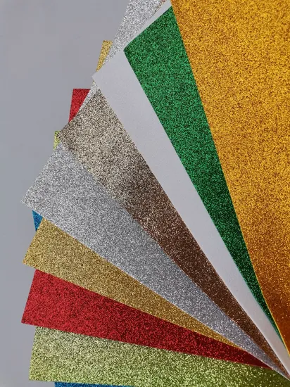 A4/40cm*60cm/40cmx48cm 1.4-2.0mm Thickness Glitter Goma EVA Foam for South America Market