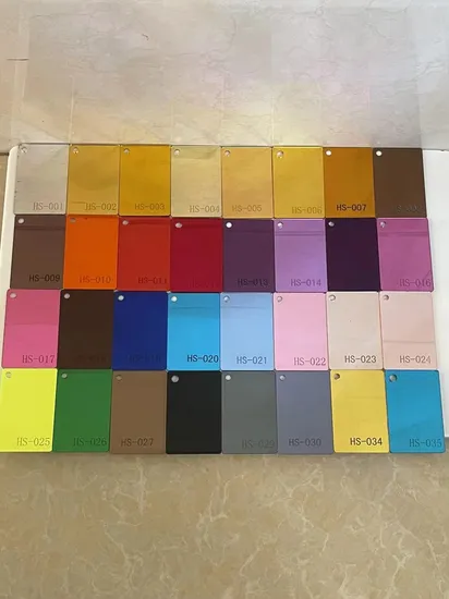 Acrylic Mirror Wholesale Custom Glass Panels Rose Gold Acrylic Mirror Sheet
