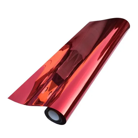 Decor Material PETG Film Plastic 1 Way Mirror Metalized Pet Film