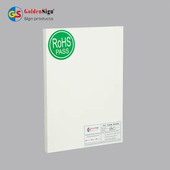 High Density Expanded PVC Foam Board Sheet, 1220*2440mm