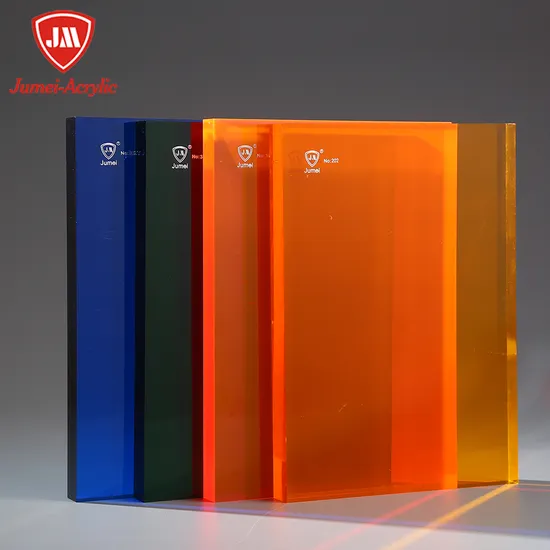 Jumei Factory Wholesale 100% Pure Virgin Lucite Material Acrylic Sheets