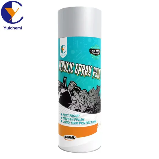 Manufactory Free Sample Chemical Aerosol Wholesale 400ml Wall Metal Car Graffiti Spray Paint