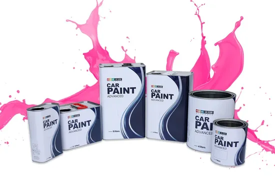 Focus HS 2K Bright Red F219 High Chroma Acrylic Auto Paint Lacquer Bright Color Car Paint Refinish Supplier