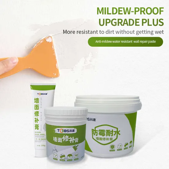 Wall Mending Agent Perfect Wall Filling Paste to Fill Holes Wall Repair Putty Waterproof Wall Filler Repair Paste for Home House Paint Wall Gel