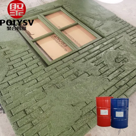 100% Solid Rigid Hot Spray Polyurea Coating for Foam Sculpture