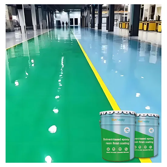Epoxy Resin Floor Coating Garage/Warehouse/Workshop Solvent-Free Top Coat Epoxy Paint Coating
