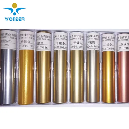 Chrome Metallic Silver Gold Color Chemical Powder Coating for Aluminum with ISO9001 10%off