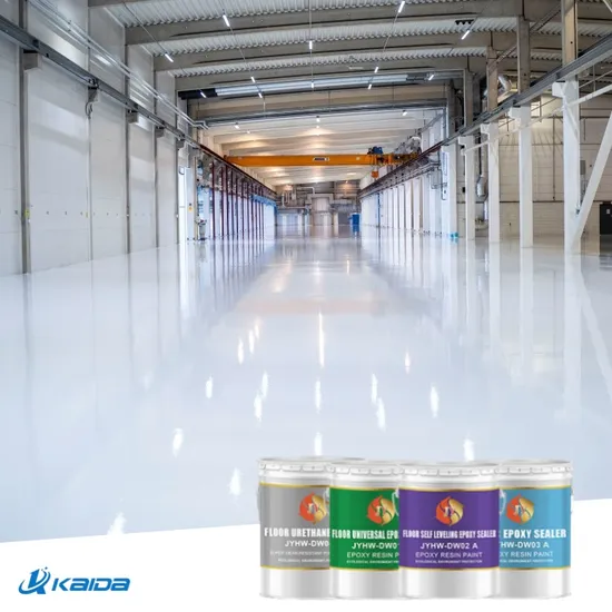 Customized One-Stop Service Industrial Epoxy Floor Paint System Self Eveling Epoxy Floor Coating