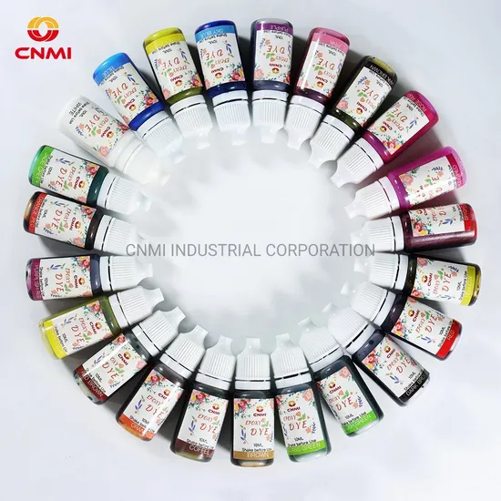 CNMI Liquid Pigment Transparent Dye Resin Color Dye Resin Ink Alcohol Epoxy Pigment Liquid Dye