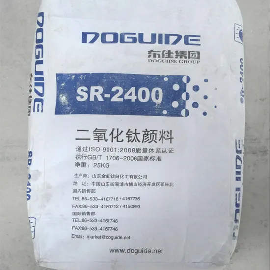 Titanium Dioxide Rutile SR-2377, SR-237, SR-240, SR-2400