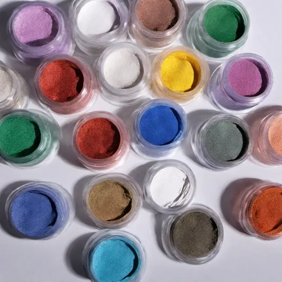 Mica Metallic Powder with Pearlescent Shimmer Mica Powder Set Pearl Pigment