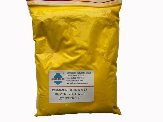 Permanent Yellow 2GS-T (ORGANIC PIGMENT YELLOW 14) for Gravure Ink, High Transparency