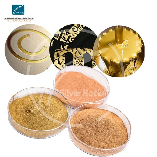 Artistic Rich Pale Gold Bronze Powder for Creative Paint Solutions