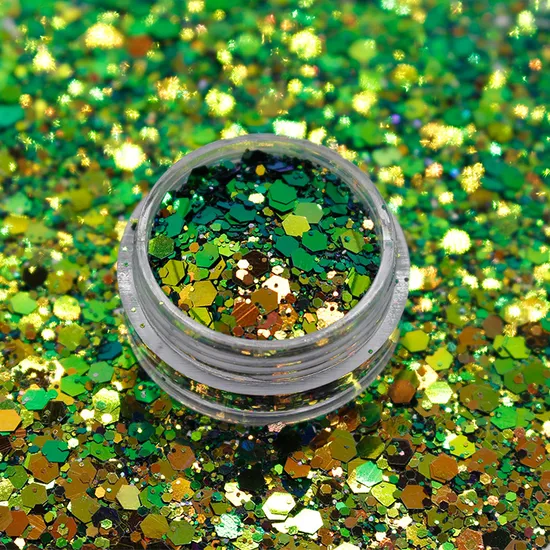 Bulk High Quality 1kg Mixed Chunky Chameleon Glitter for Decoration