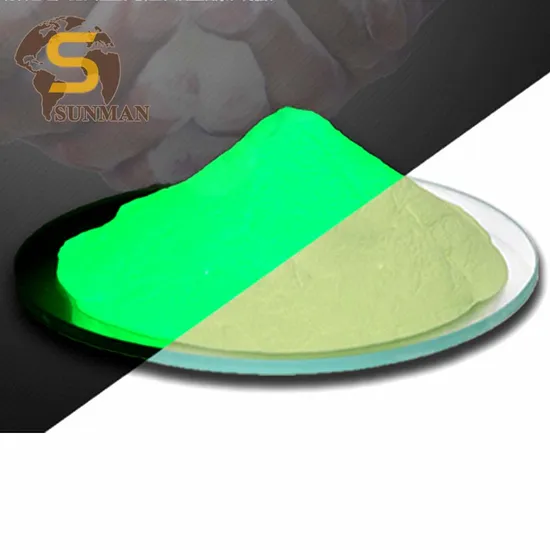 Long Lasting Glow in The Dark Powder for Screen Printing Pigment