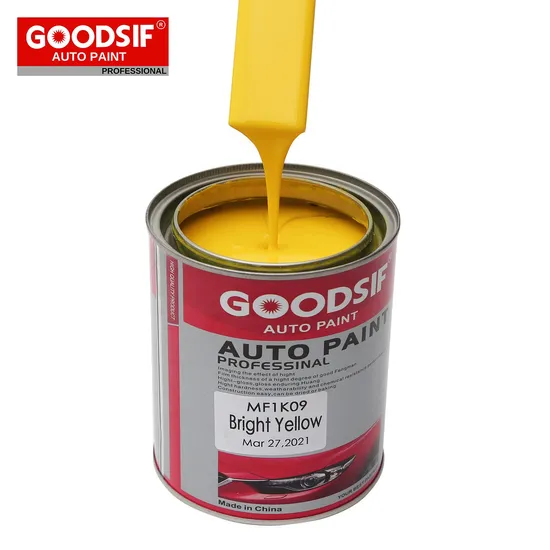 Goodsif Auto Body Shop Used High Solid Acrylic Clearcoat Car Refinish Automotive Paint Factory Price