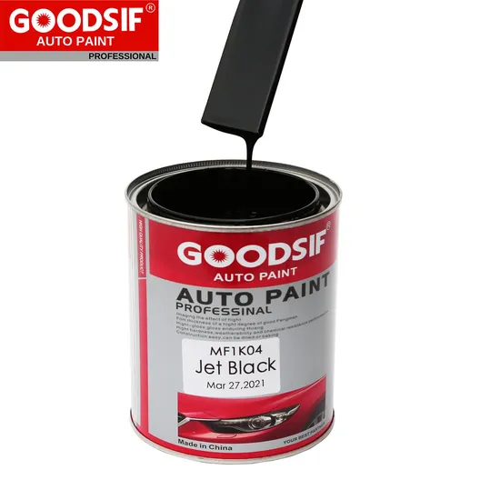 Goodsif High Quality Automotive Paint Acrylic Clear Coat Chemical Product 1K Silver Pearl Basecoat Auto Repair Car Paint Price