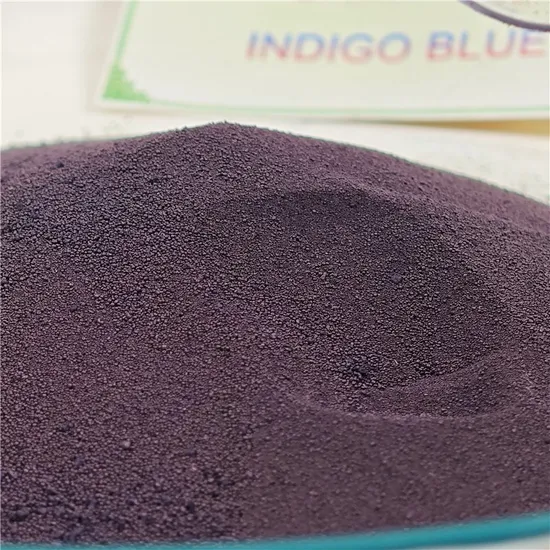 Textile Dyestuff Vat Dye Indigo Blue 94%/98%/99% Pigment Granular/Powder for Denim Price