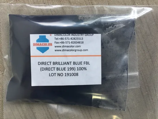 Direct Brilliant Blue Fbl 100% 199 for Paper Textile Wool Dyes