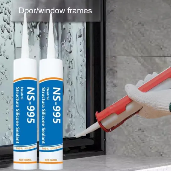 Silicone Sealant Window Caulk Is Suitable for All Kinds of Building Seals Waterproof and High Temperature Resistant